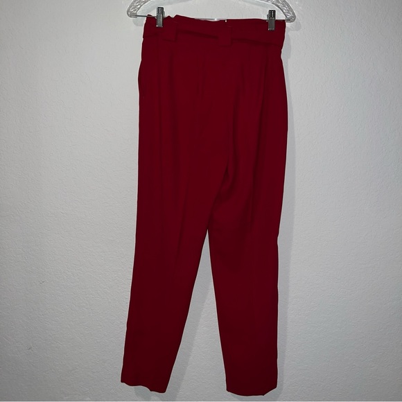 Express red ankle high rise pants - Picture 5 of 7